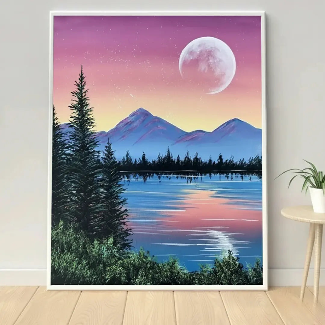 Kit de peinture Clair de Lune sur le Lac Itowss