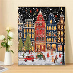 Kit de peinture Village de Noël Itowss