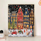 Kit de peinture Village de Noël Itowss