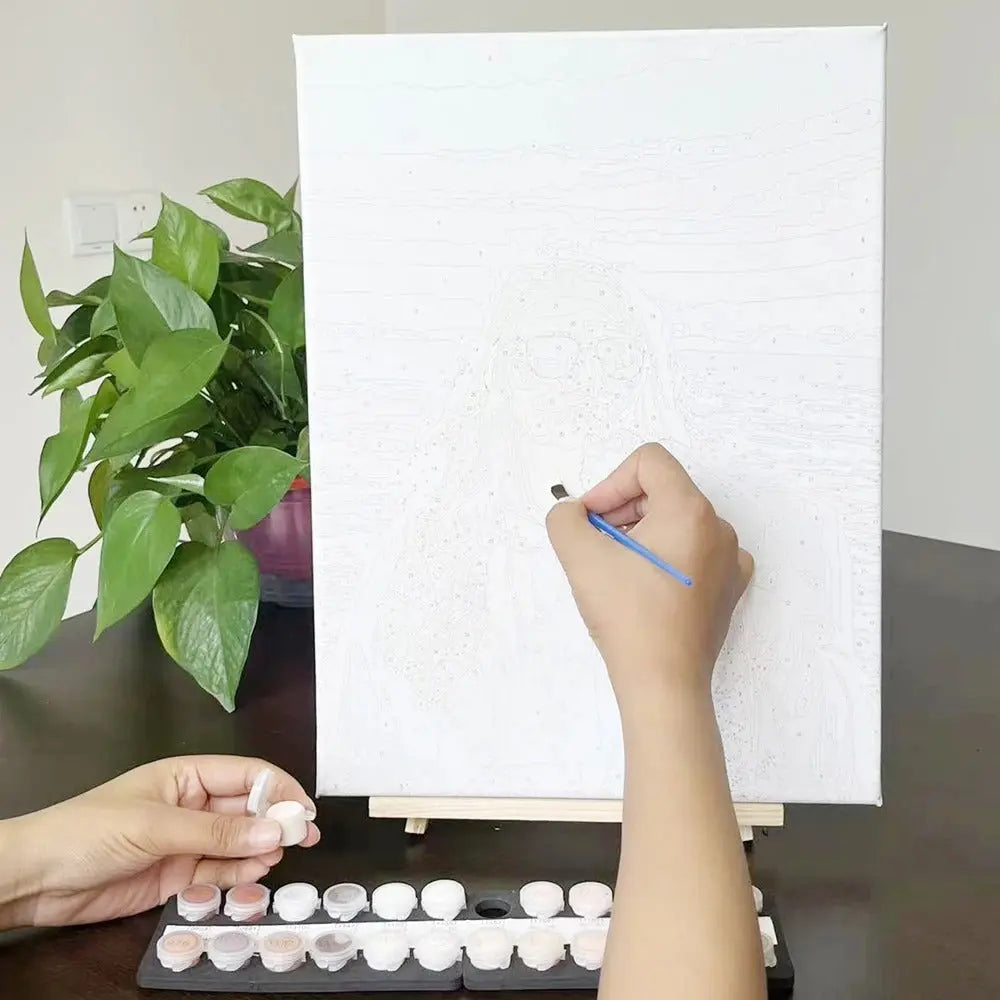 Petit Chevalet en Bois Itowss