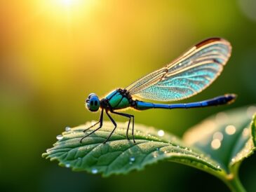 La libellule : symboles mystérieux et rôles en spiritualité