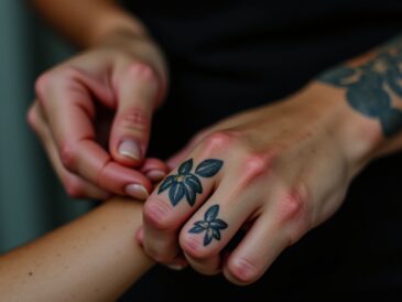 Décryptage des symboles des tatouages aux doigts chez la femme : signification et messages cachés