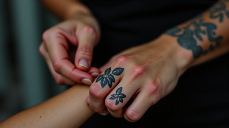 Décryptage des symboles des tatouages aux doigts chez la femme : signification et messages cachés