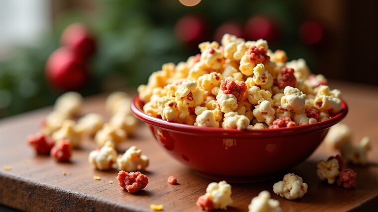 Plongez dans les paroles savoureuses de Santa Popcorn Salé et dévoilez leur secret gourmand