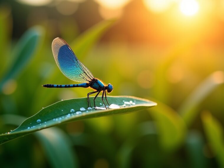 La libellule dévoilée : symboles, significations et messages secrets