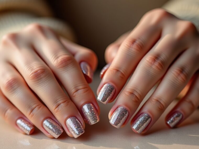 Paillettes pour ongles : découvrez des manucures étincelantes et pleines de créativité
