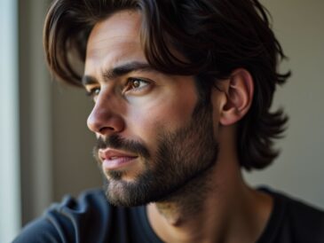 Look affirmé : coupe masculine courte sur les côtés avec longueur stylée sur le dessus